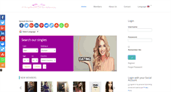 Desktop Screenshot of perfect-partner.com
